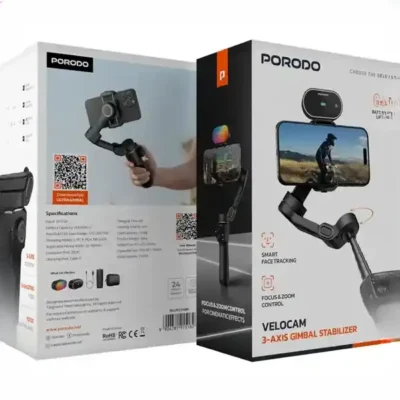 گیمبال استبلایزر پرودو Porodo Velocam 3-Axis Gimbal Stabilizer PDLFST176BK 4