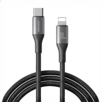 کابل شارژ تایپ سی به لایتنینگ 1 متر جویروم Joyroom Type-C To Lightning Cable S-A28