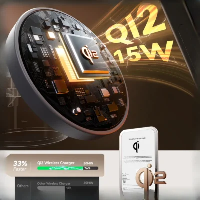 شارژر وایرلس 4 کاره جویروم JOYROOM JR-W23 Qi2 Wireless Charger 6
