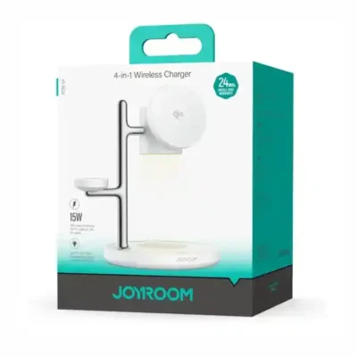 شارژر وایرلس 4 کاره جویروم JOYROOM JR-W23 Qi2 Wireless Charger 8