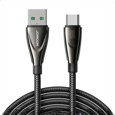 کابل شارژ تایپ سی 100 وات 1.2 متر جویروم Joyroom Type-C Cable S-A31
