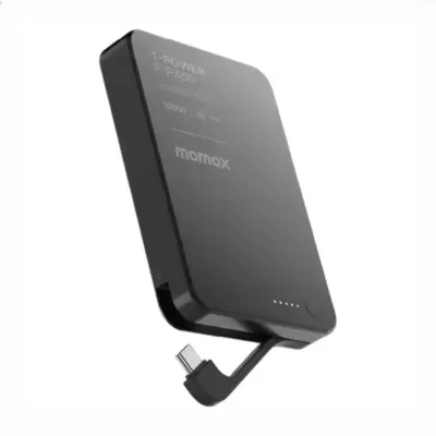 پاور بانک مگنتی10000 مومکس Momax 1-Power F.Pass⁺ IP158