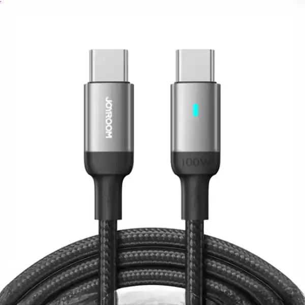کابل شارژ دو سر تایپ سی 100 وات 1.2 متر جویروم Joyroom Type-C To Type-C Data Cable S-A10