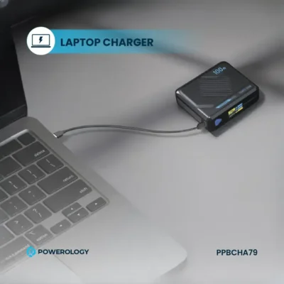پاوربانک وایرلس 100 وات 20000 پاورولوژی Powerology Ultra Mini Power Bank PPBCHA79 2