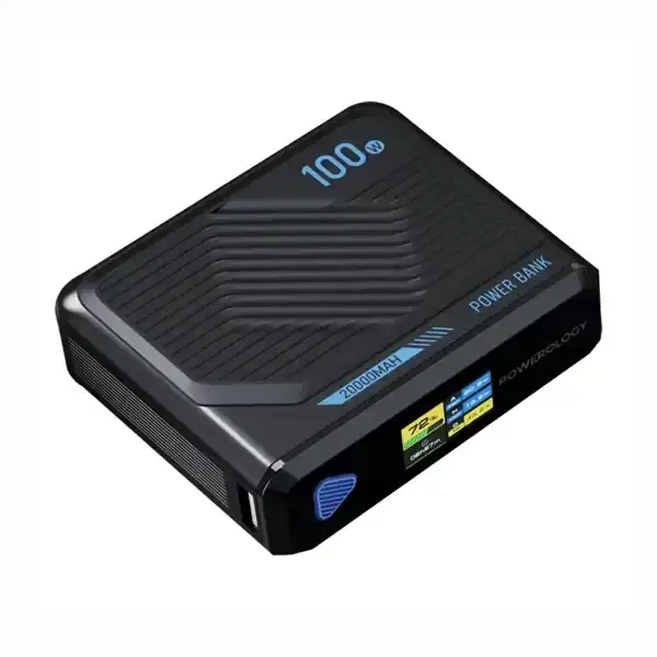 پاوربانک وایرلس 100 وات 20000 پاورولوژی Powerology Ultra Mini Power Bank PPBCHA79