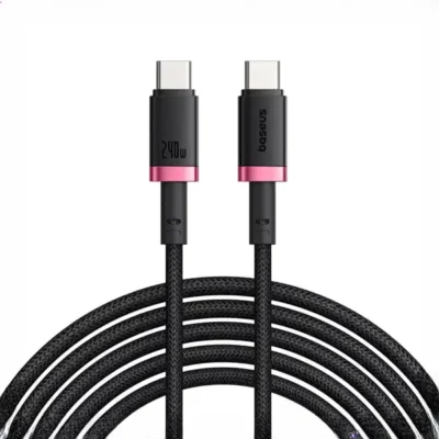 کابل شارژ دو سر تایپ سی 1 متر بیسوس Baseus Dura 240W Charging Data Cable CB000169