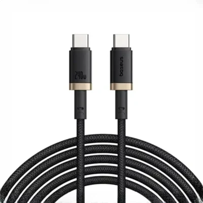 کابل شارژ دو سر تایپ سی 1 متر بیسوس Baseus Dura 240W Charging Data Cable CB000169 8