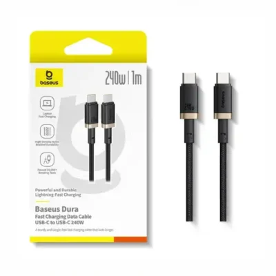 کابل شارژ دو سر تایپ سی 1 متر بیسوس Baseus Dura 240W Charging Data Cable CB000169 9