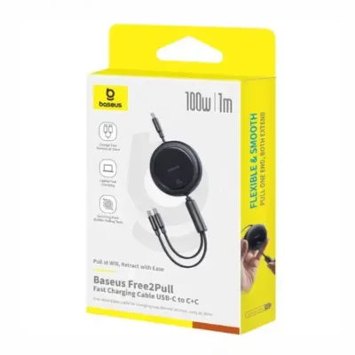 کابل چند سر جمع شونده تایپ سی بیسوس Baseus Free2Pull CB000124 6