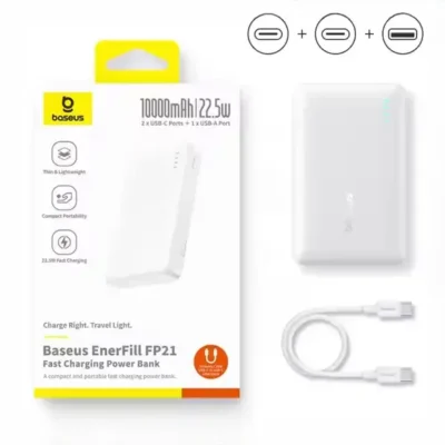 پاوربانک 22.5 وات 10000 بیسوس Baseus EnerFill FP21 Power Bank PPAP-1022-2 8