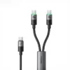 کابل شارژ چند سر تایپ سی 100 وات 1.5 متر مک دودو Mcdodo 2in1 Cable CA-6740