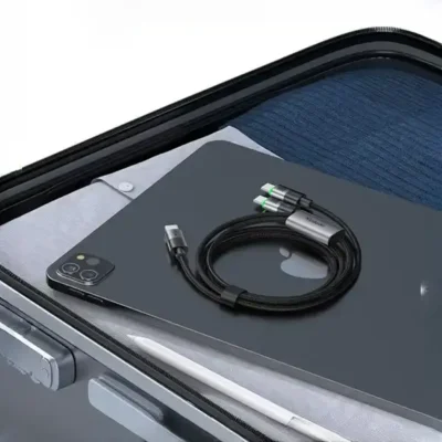 کابل شارژ چند سر تایپ سی 100 وات 1.5 متر مک دودو Mcdodo 2in1 Cable CA-6740 8