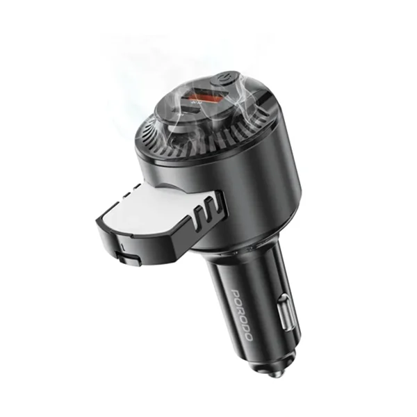 شارژر فندکی 75 وات و خوشبوکننده هوا پرودو PDC40BK