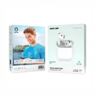 هندزفری بلوتوث گرین لاین Green Lion True Wireless Earbuds 4 G1 GNTWS4G1WH 3