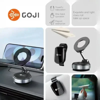 کیت هولدر و گیره عینک و خوشبو گننده گوجی Goji 3in1 car kit 4