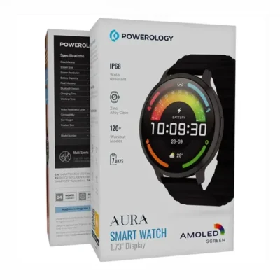 ساعت هوشمند پاورولوژی Powerology Aura Smart Watch PSWASW1801H 5