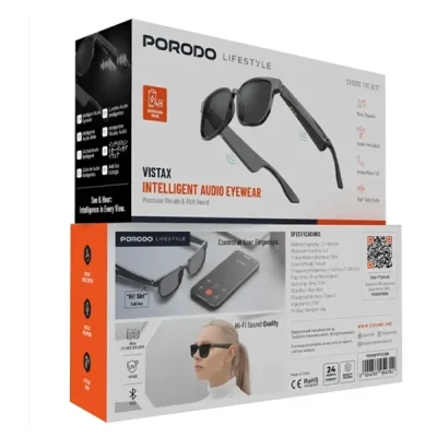 عینک هوشمند پرودو Porodo Vistax Eyewear PDSGUVP103 3