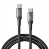 کابل شارژ دو سر تایپ سی 60 وات 2 متر Joyroom Type-C To Type-C 2M Data Cable S-A28