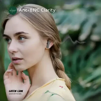هندزفری بلوتوث گرین لاین Green Lion River True Wireless Earbuds GNRVRTWSBK 4