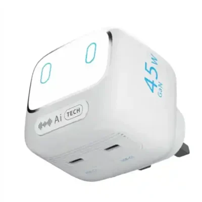 آداپتور شارژ 45 وات هوشمند پاورولوژی PWCUQC052WH