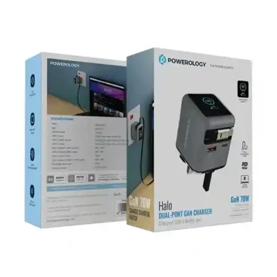 آداپتور شارژ 70 وات هوشمند پاورولوژی PWCUQC051 3