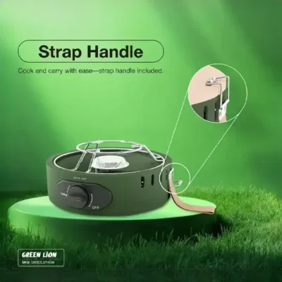 اجاق گاز کمپینگ گرین لاین Green Lion Solo Flame Camping Stove GNSOLSTVGN 3