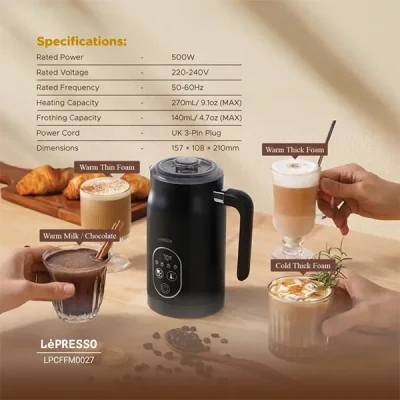 فوم ساز شیر لپرسو Lepresso Four Froth Milk Frother LPCFFM0027 2