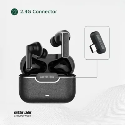 هندزفری بلوتوث گرین لاین Green Lion River Plus True Wireless Earbuds GNRVPSTWSBK 5