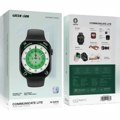 ساعت هوشمند 1.85 اینچ گرین لاین Green Lion Communicate Lite 42mm Smart Watch GNCLTSWT42BK 3