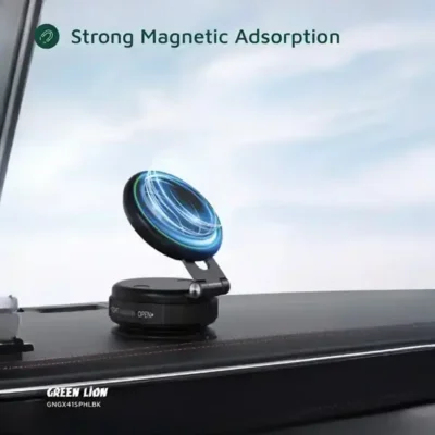 هولدر وکیومی گرین لاین Green Lion GX-41 Suction Phone Holder GNGX41SPHLBK 6