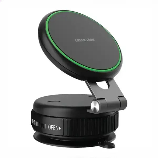 هولدر وکیومی گرین لاین Green Lion GX-41 Suction Phone Holder GNGX41SPHLBK
