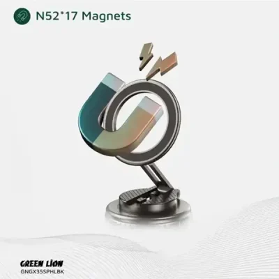 هولدر وکیومی گرین لاین Green Lion GX-35 Suction Phone Holder GNGX35SPHLBK 4