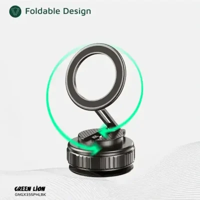 هولدر وکیومی گرین لاین Green Lion GX-35 Suction Phone Holder GNGX35SPHLBK 3