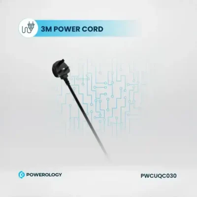 چندراهی برق 2500 وات به همراه کابل جمع شونده پاورولوژی Powerology 6AC Power Strip PWCUQC030 9