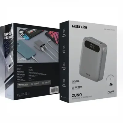 پاروبانک 22.5 وات 10000 گرین لاین Green Lion Zuno Power Bank GNZUN10PBGY 3