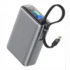 پاروبانک 65 وات 20000 با کابل تایپ سی گرین لاین Green Lion Tron X Power Bank GNTRX20P65GY