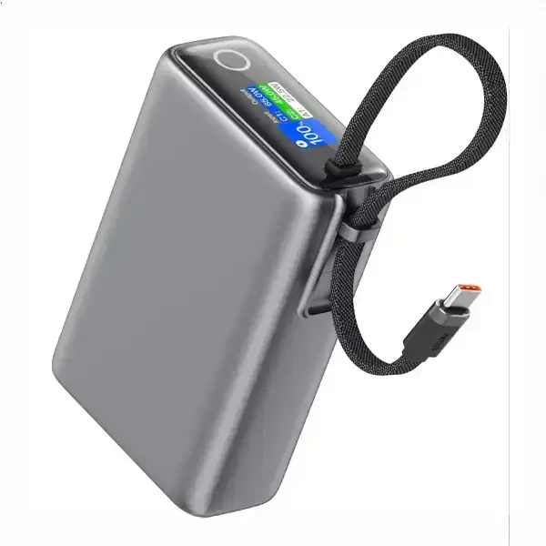 پاروبانک 65 وات 20000 با کابل تایپ سی گرین لاین Green Lion Tron X Power Bank GNTRX20P65GY