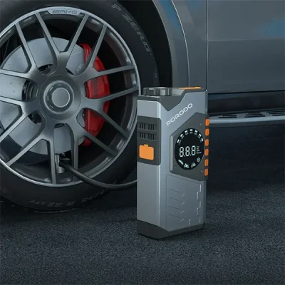 جامپ استارت و پمپ باد پرودو Porodo VoltBoost 10000mAh Compact Utility Tool PDPBA10GY 2
