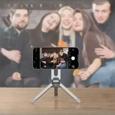 هولدر رو میزی و سه پایه مگنتی مکدودو MCDODO Triangle Foldable Magnetic Phone Stand TB-6210 10