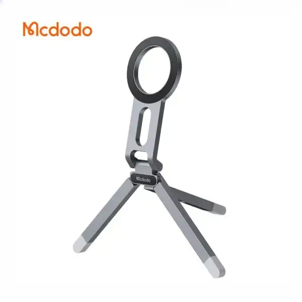 هولدر رو میزی و سه پایه مگنتی مکدودو MCDODO Triangle Foldable Magnetic Phone Stand TB-6210