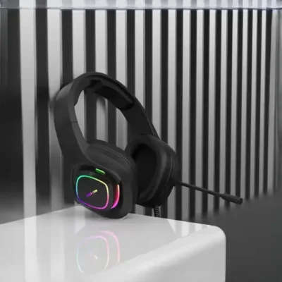 هدفون گیمینگ گرین لاین Green Lion GP32X Headphone GNGP32XGHBK 3