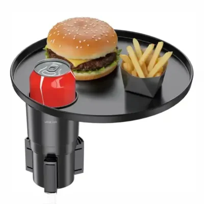 سینی غذای خودرو گرین لاین Green Lion Travel Tray Car Cup Holder GNTRACPHLDBK