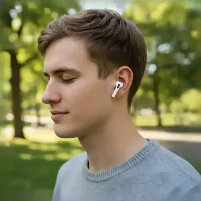 هندزفری بلوتوث پرودو Porodo Soundtec ANC True Wireless Earbuds Pro PD8002WH 3
