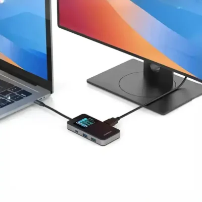 هاب تایپ سی 6 پورت پرودو Porodo Multi-Port USB-C Hub PDTC630GY 8