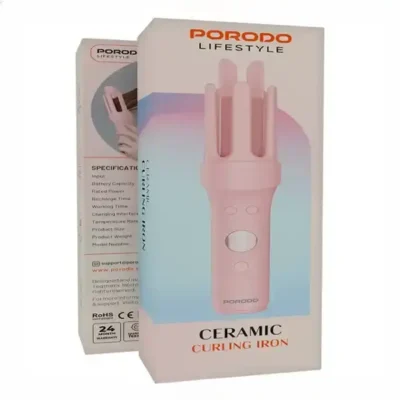 فرکننده مو سرامیکی پرودو Porodo Lifestyle Ceramic Curling Iron PDBL258PK 3