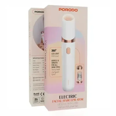 اپیلاتور موی صورت پرودو Porodo Electric Facial Hair Epilator PDLFSTFEPK 3