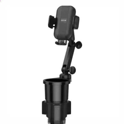 هولدر موبایل و جا لیوانی خودرو گرین لاین Green Lion 2-In-1 Flexgrip Car Cup Holder & Phone Mount GN2N1CUPHLBK 2