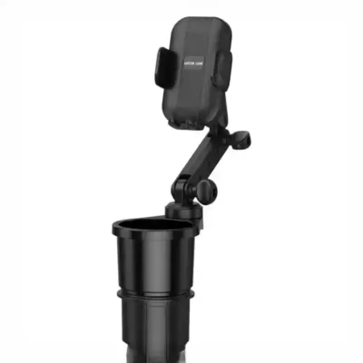 هولدر موبایل و جا لیوانی خودرو گرین لاین Green Lion 2-In-1 Flexgrip Car Cup Holder & Phone Mount GN2N1CUPHLBK