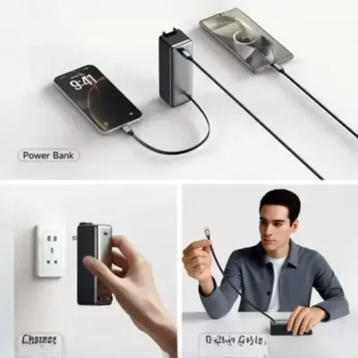 پاوربانک 10000 و آداپتور شارژ 30وات مک دودو Mcdodo 3-in-1 Power Bank MC-3181 5