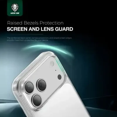 قاب محافظ آیفون 17 پرو گرین لاین Green Lion Crystal Plus MasgSafe Case GNCRYP17PCL 4